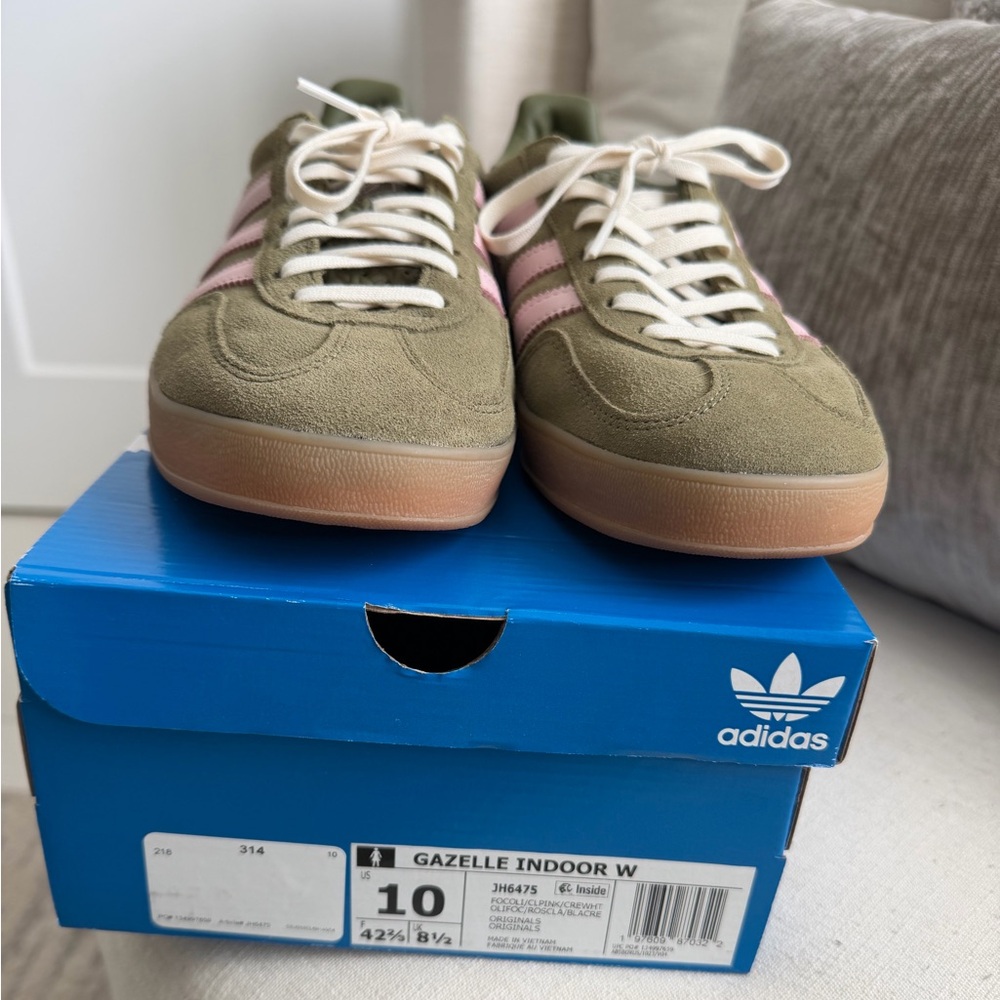 Adidas Gazelle Indoor Sneakers Box in Blue